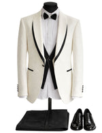 Edgers Men’s Three-Piece Suit + Bow tie.(FFF)