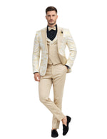 Edgers Men’s Three-Piece Suit + Bow tie.(FFF)