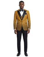 Edgers Men’s Three-Piece Suit + Bow tie.(FFF)