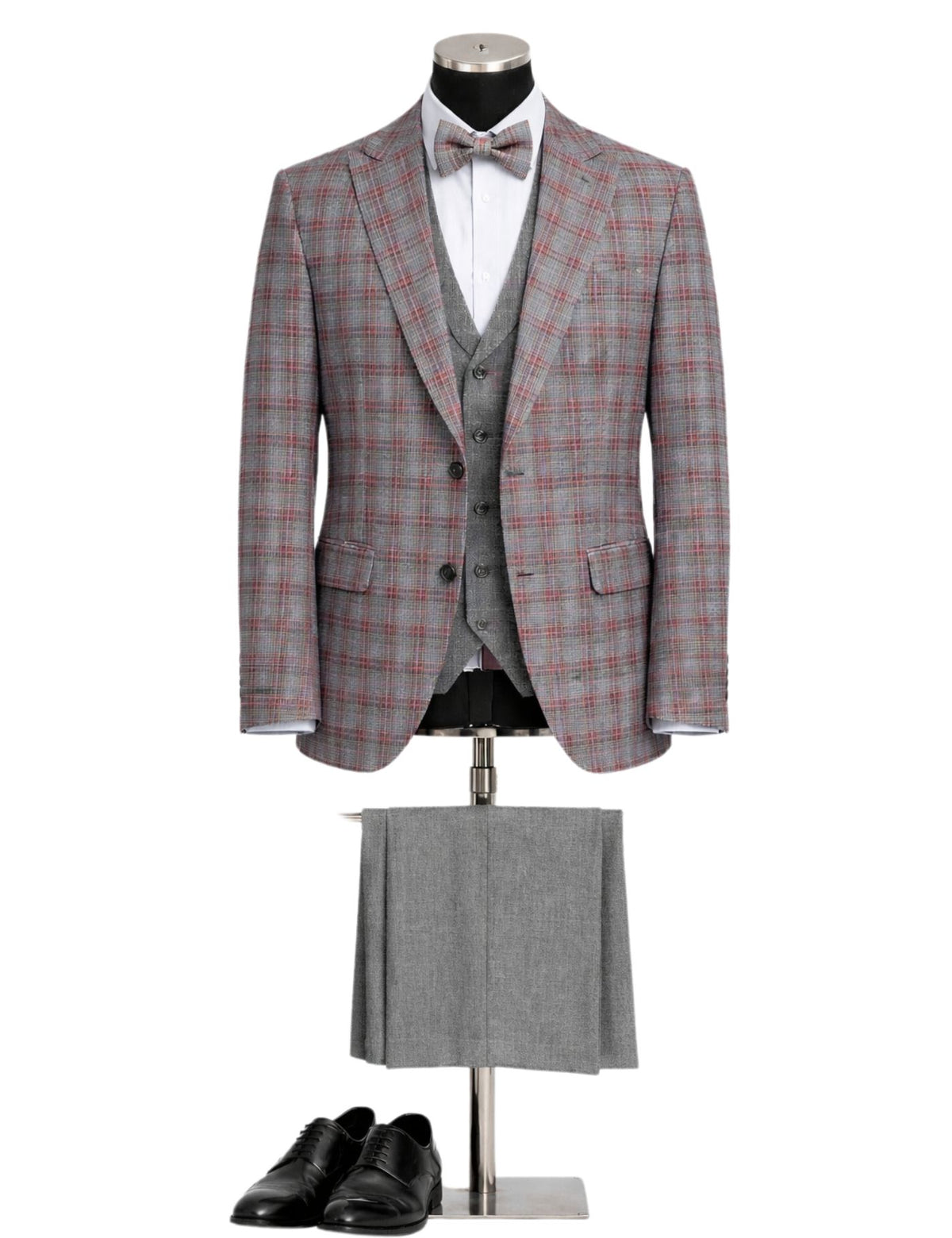 Edgers Men’s Three-Piece Suit + Bow tie.(FFF)