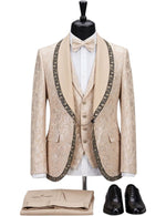 Edgers Men’s Three-Piece Suit + Bow tie