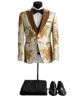 Edgers Men’s Three-Piece Suit + Bow tie