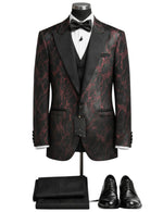 Edgers Men’s Three-Piece Suit + Bow tie.(FFF)