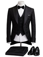 Edgers Men's Three-Piece Suit + Bow tie.(FFF)
