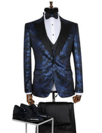 Edgers Men’s Three-piece Suit + Bow tie.(FFF)