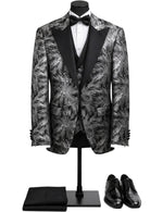 Edgers Men’s Three-piece Suit + Bow tie.(FFF)