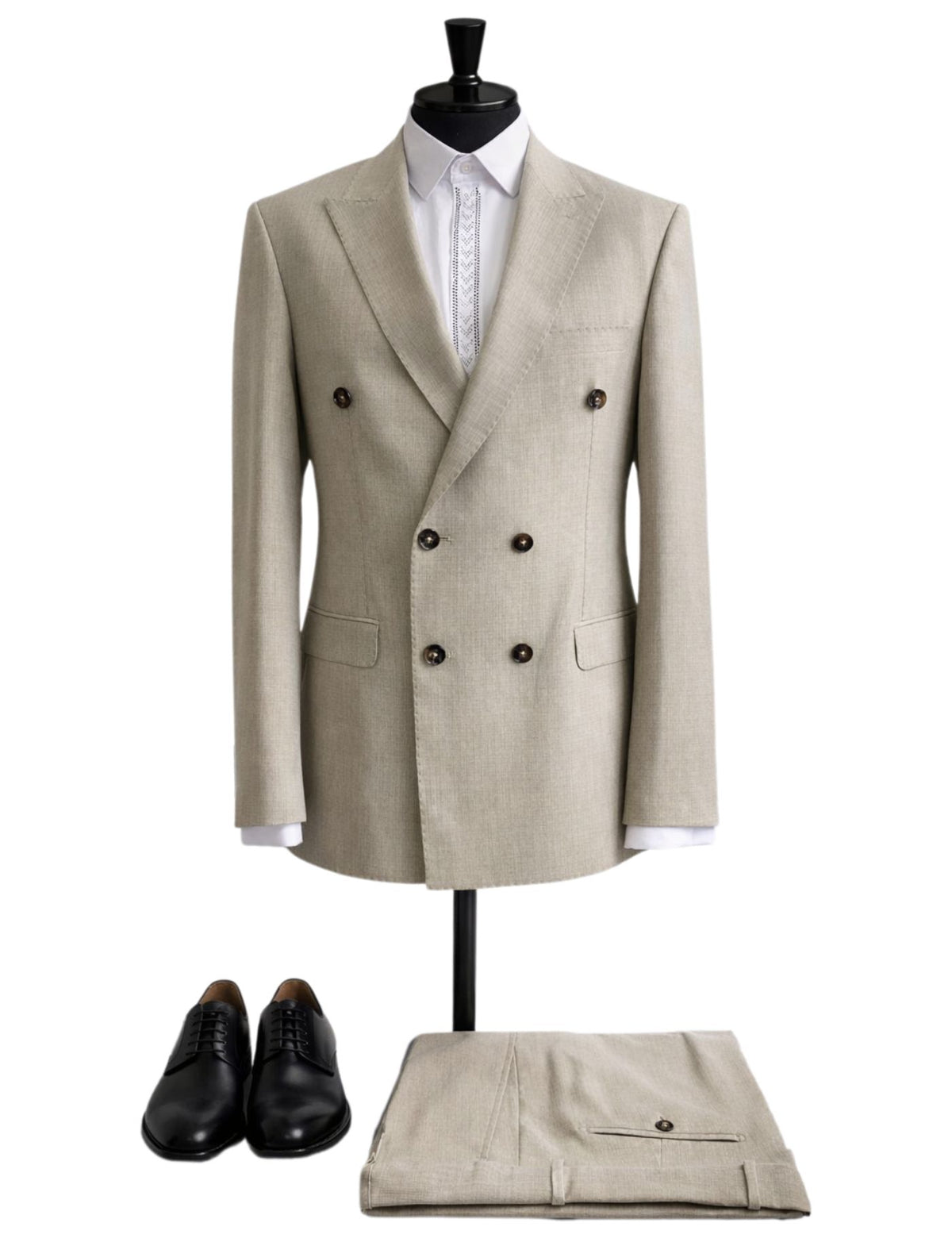 Edgers Men’s Two-Piece Double Breasted Suit.(FFF)