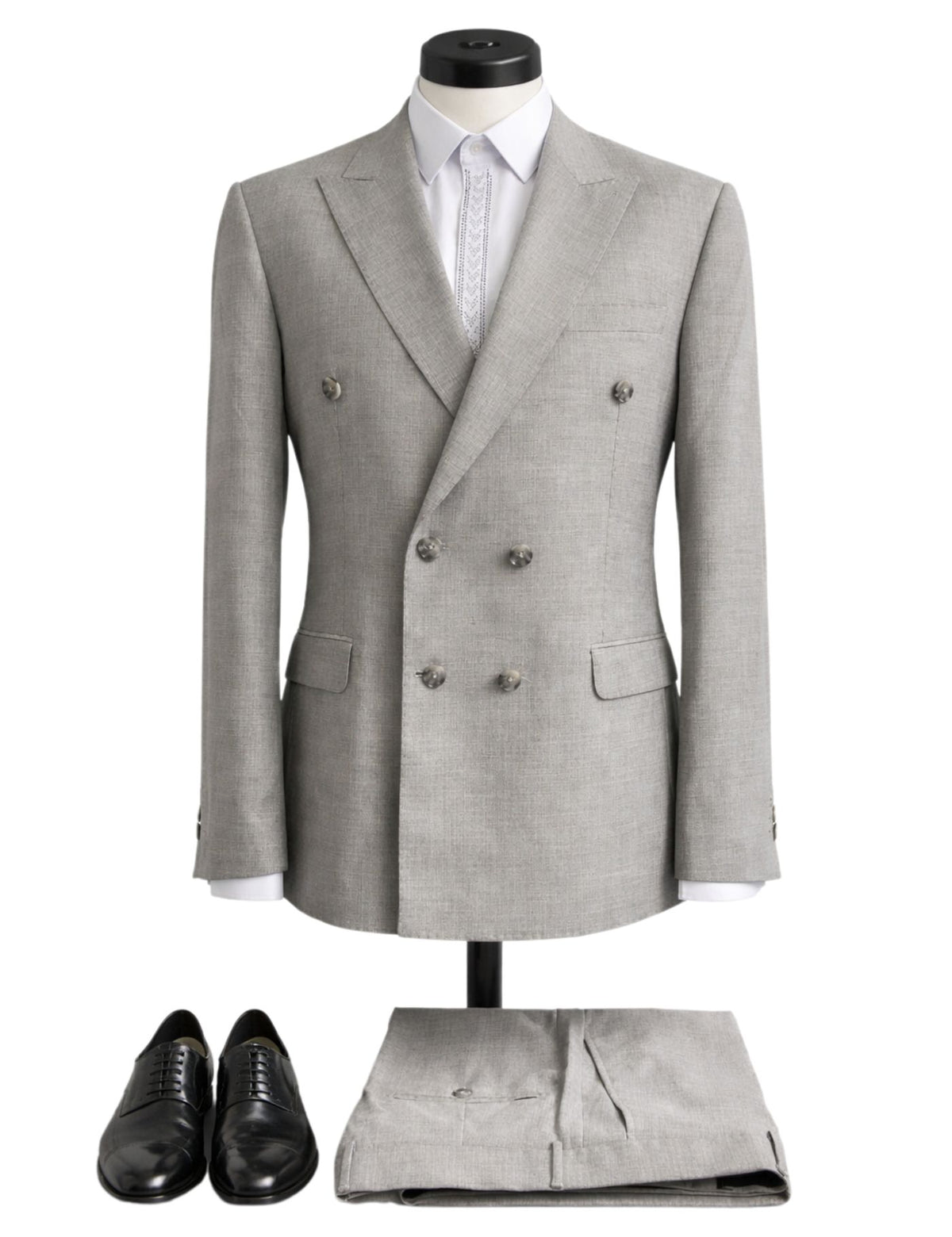 Edgers Men’s Two-Piece Double Breasted Suit.(FFF)
