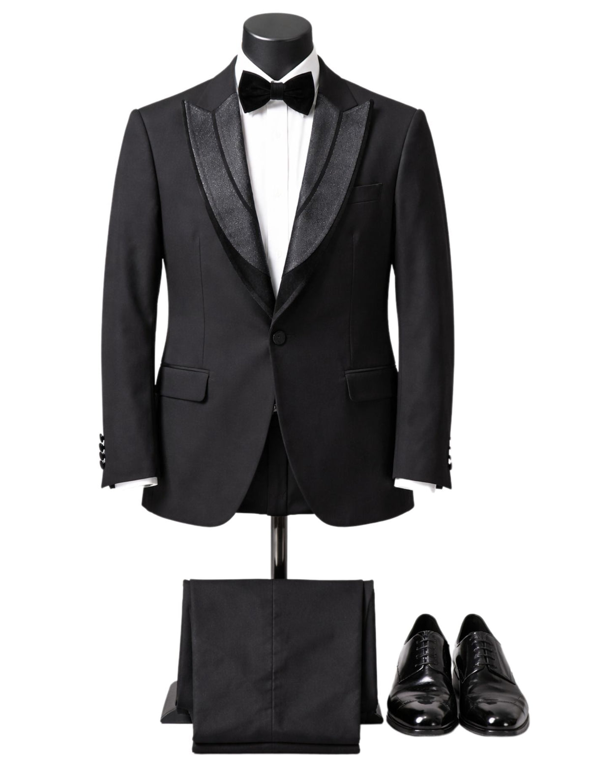 Edgers Men’s Two-Piece Suit + Bow tie.(FFF)