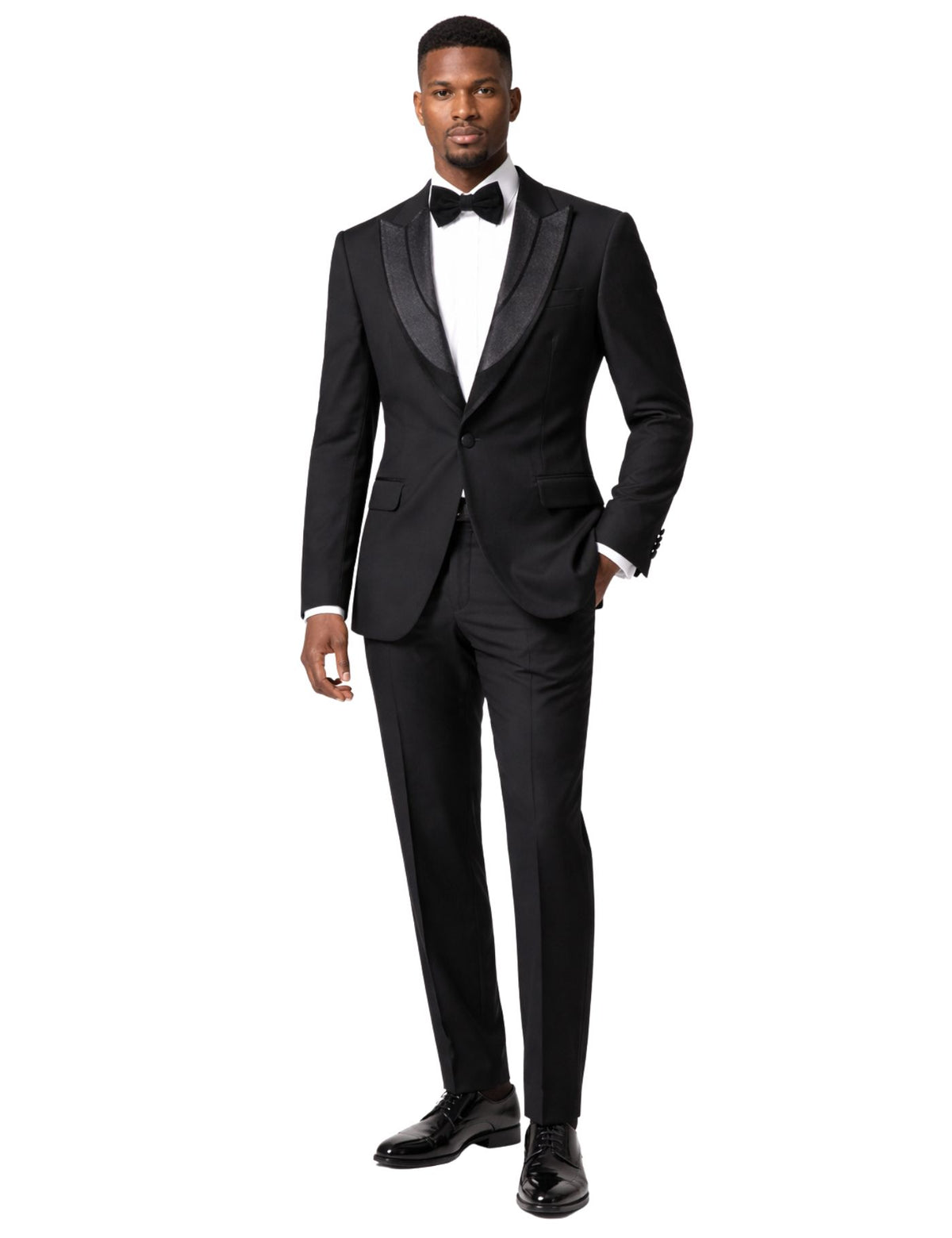 Edgers Men’s Two-Piece Suit + Bow tie.(FFF)