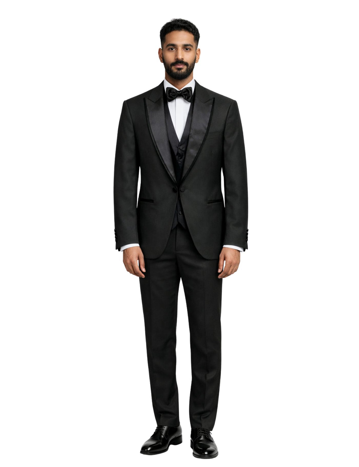 Edgers Men’s Two-Piece Suit + Bow tie.(FFF)