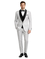 Edgers Men’s Three-Piece Suit + Bow tie.(FFF)