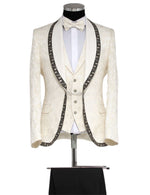 Edgers Men’s Three-Piece Suit + Bow tie