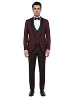 Edgers Men’s Three-Piece Suit + Bow tie.(FFF)