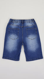 Women’s Denim Knee-Length Shorts – Relaxed Fit