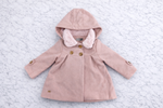 Indigo Girls’ Elegant Hooded Coat – Winter Wear