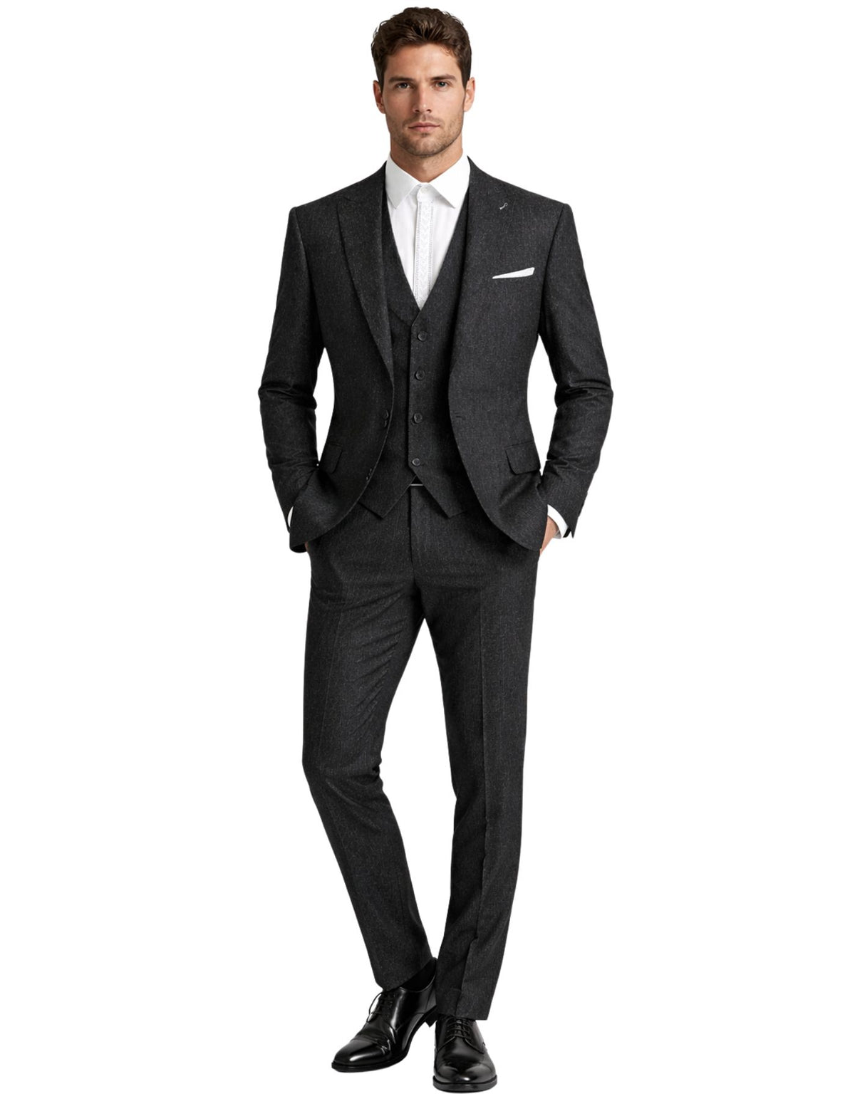 Hiver Men’s Three-Piece Suit.(FFF)