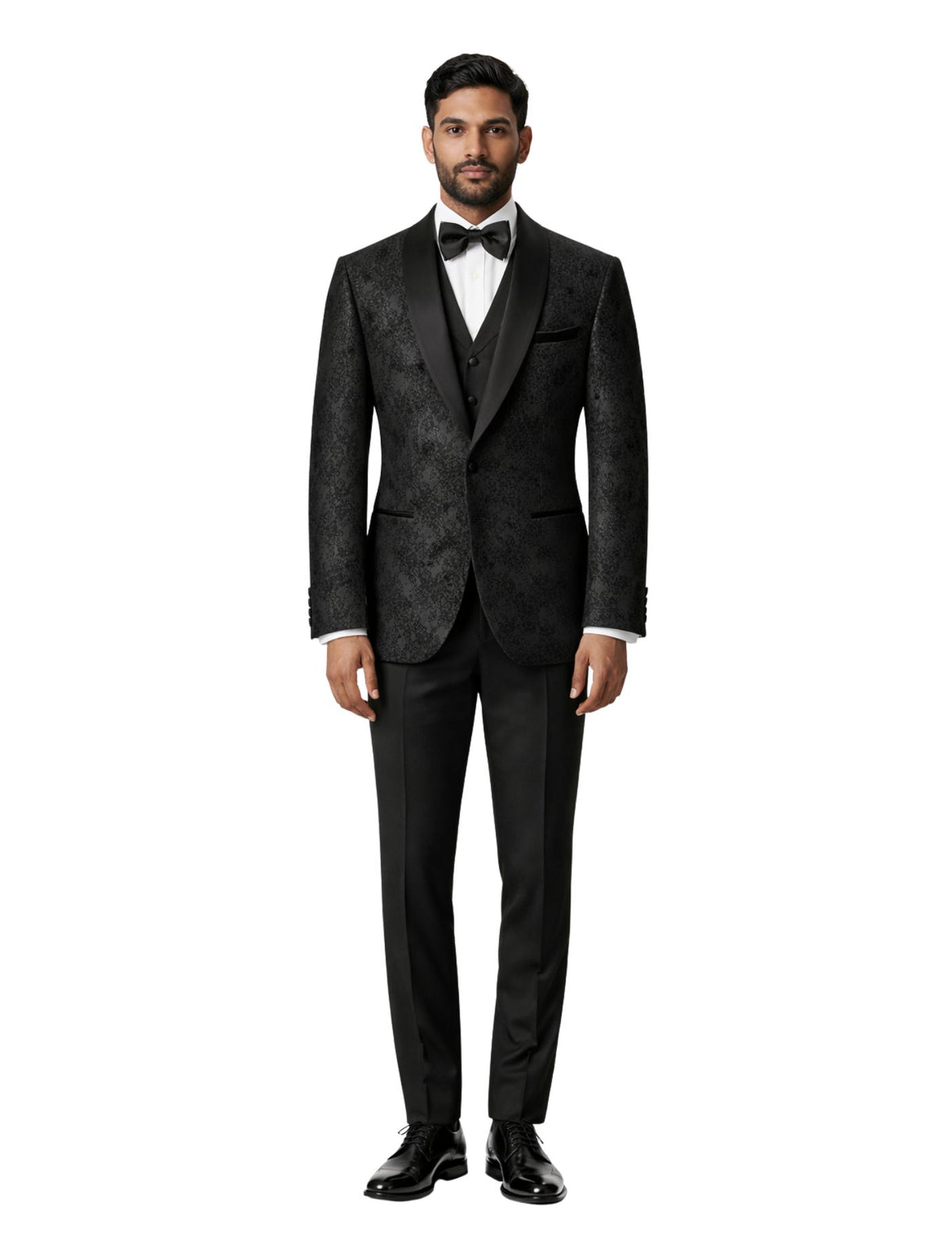 Marco Milano Men’s Three-Piece Suit + Bow tie.(FFF)