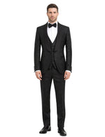 Masculini Men’s Three-Piece Suit + Bow tie.(FFF)