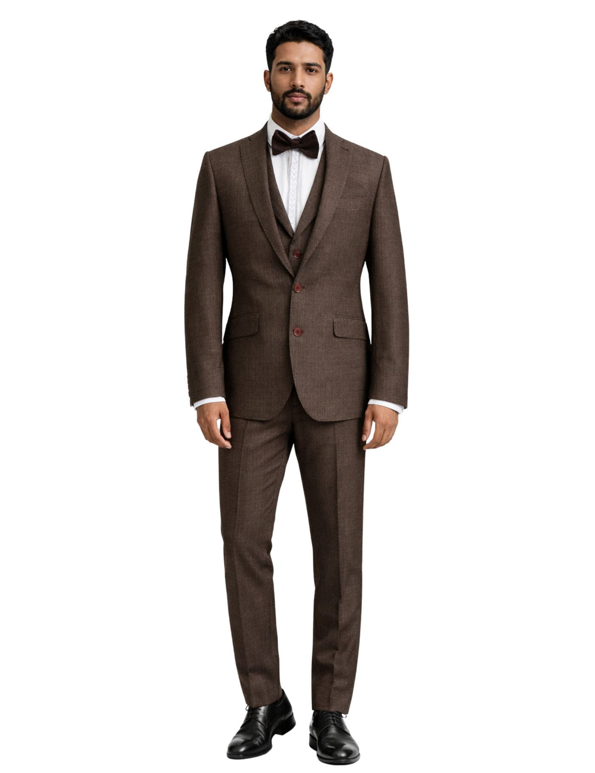 Masculini Men’s Three-Piece Suit + Bow tie.(FFF)