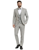 Masculini Men’s Three-Piece Suit + Bow tie