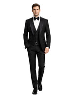 Masculini Men’s Three-Piece Suit + Bow tie