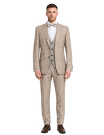 Masculini Men’s Three-Piece Suit + Bow tie.(FFF)