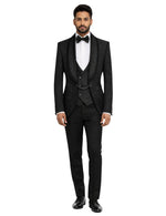Masculini Men’s Three-Piece Suit + Bow tie.(FFF)
