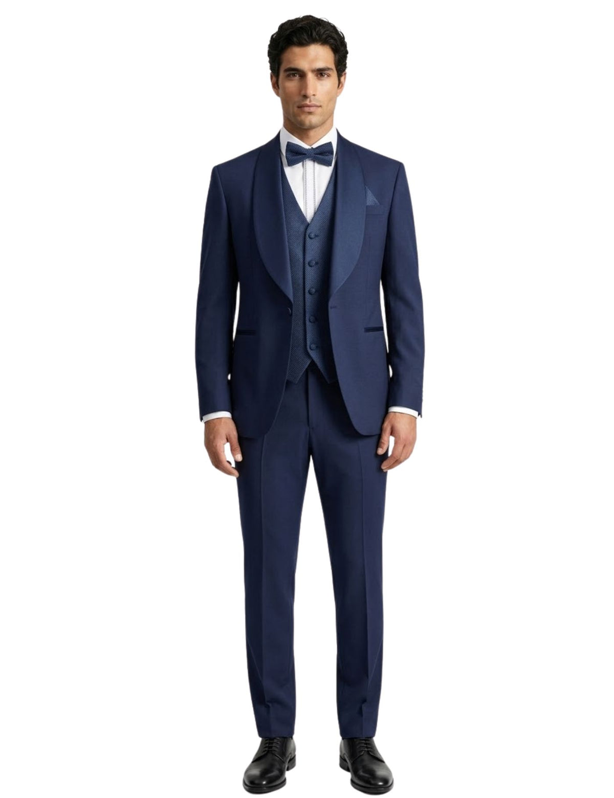 Masculini Men’s Three- Piece Suit + Bow tie.(FFF)