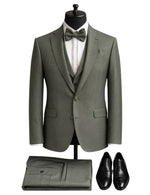 Masculini Men’s Three-Piece Suit + Bow tie.(FFF)