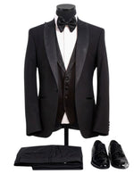 Masculini Men’s Three-Piece Suit + Bow tie