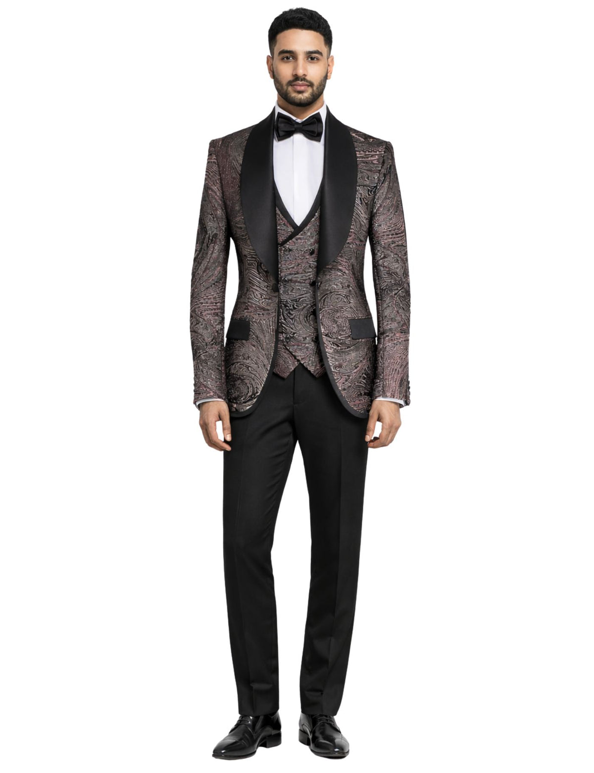 Masculini Men’s Three-Piece Suit + Bow tie