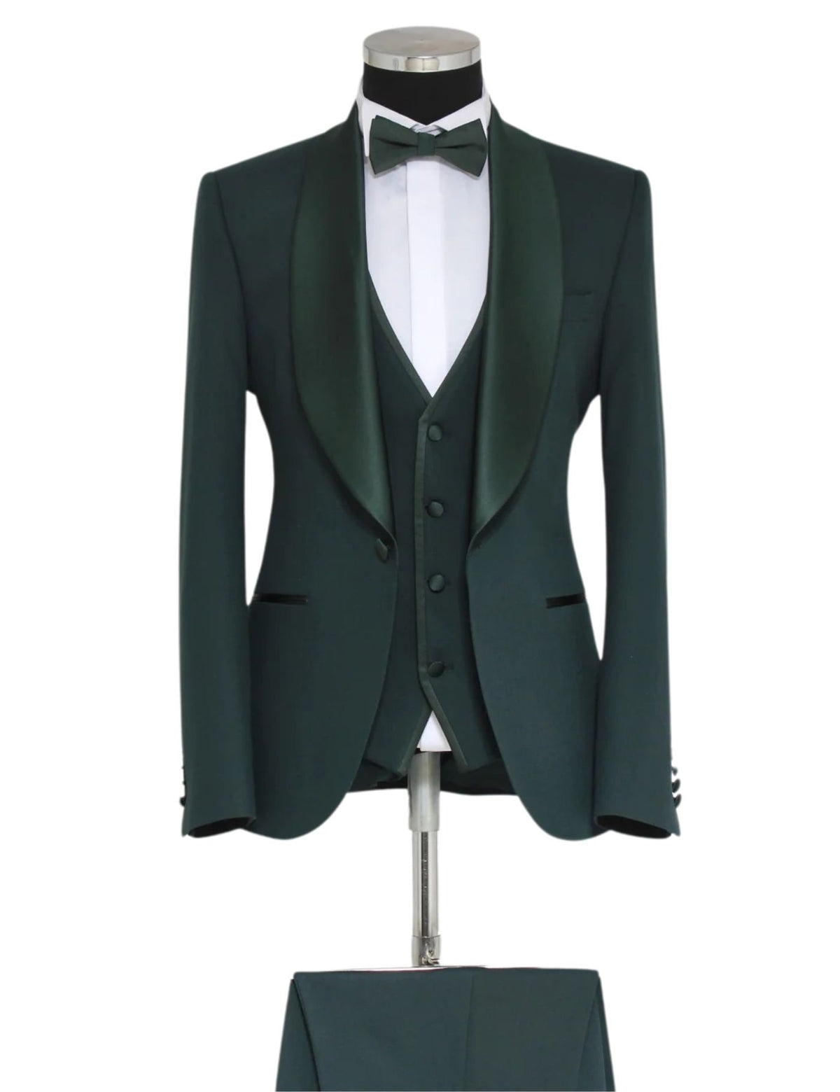 Masculini Men’s Three-Piece Suit + Bow tie.(FFF)