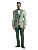 Masculini Men’s Three-Piece Suit + Bow tie.(FFF)