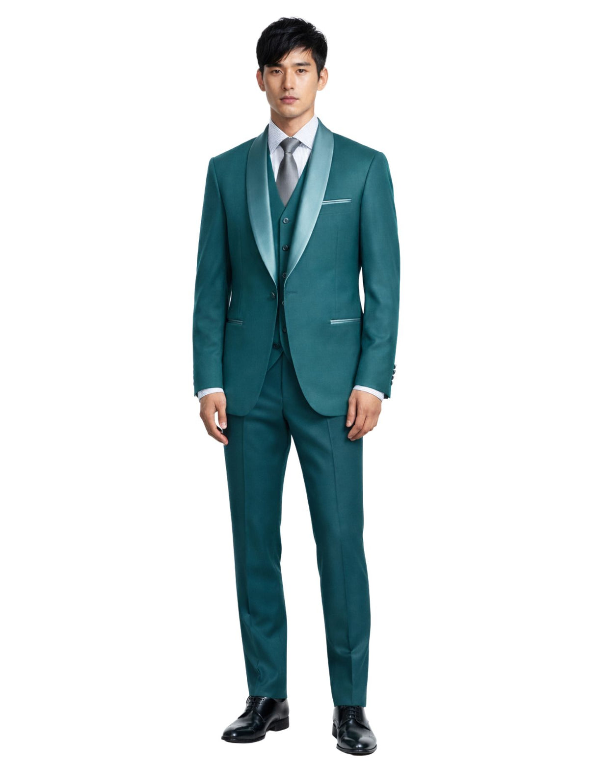 Masculini Men’s Three-Piece Suit + Tie.(FFF)