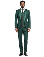 Masculini Men’s Three-Piece Suit + Tie.(FFF)