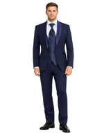 Masculini Men’s Three-Piece Suit + Tie.(FFF)