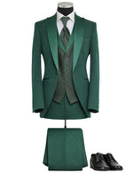 Masculini Men’s Three-Piece Suit + Tie.(FFF)