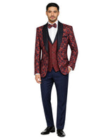 Masculini Men’s Three-Piece Suit + Bow tie