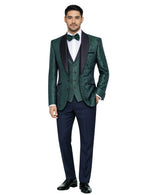 Masculini Men’s Three-Piece Suit + Bow tie