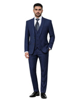 Masculini Men’s Three-Piece Suit + Tie