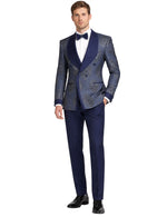 Musculini Men’s-Two Piece Suit + Bow tie.(FFF)