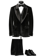 Musculini Men’s Three-Piece Suit + Bow Tie.(FFF)