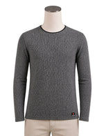 Original Men’s Textured Knit Long Sleeve Pollover.(FFF)