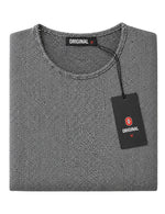 Original Men’s Textured Knit Long Sleeve Pollover.(FFF)