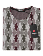 Original Men’s Textured Knit Long Sleeve Pollover.(FFF)