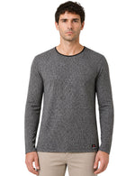Original Men’s Textured Knit Long Sleeve Pollover.(FFF)