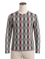 Original Men’s Textured Knit Long Sleeve Pollover.(FFF)