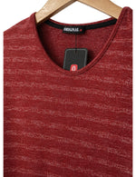 Original Textured Knit Long Sleeve Pollover.(FFF)