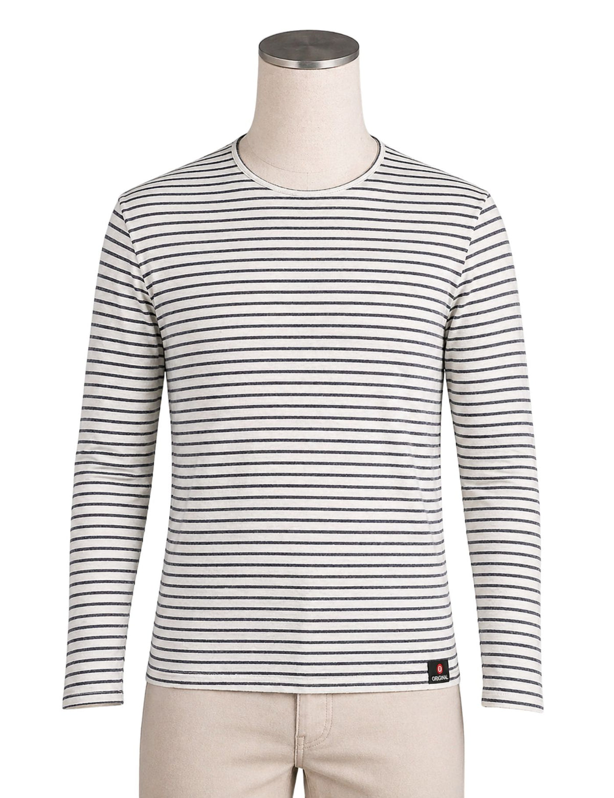 Original Textured Knit Long Sleeve Pollover.(FFF)